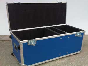 Example of one of our Standard Flight Cases for you interactives